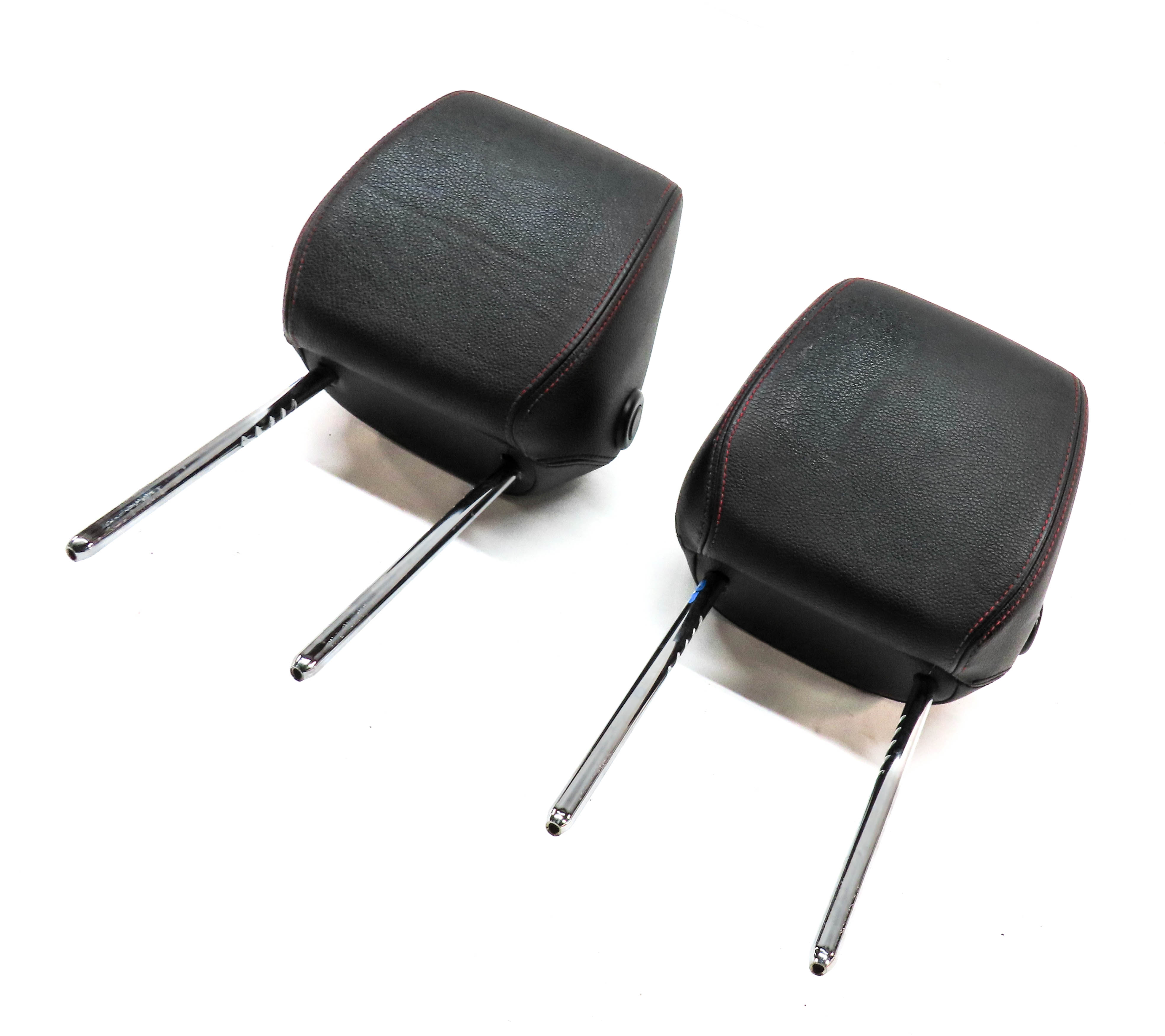 2013-2020 BMW 3 4 SERIES (F30 F32) FRONT LEFT & RIGHT SEAT HEADREST SET (Black) — exact item pictured